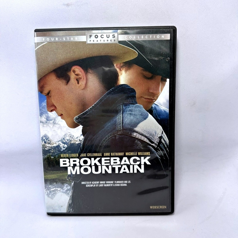 Brokeback Mountain DVD Widescreen Features Four-Star Collection Heath Ledger